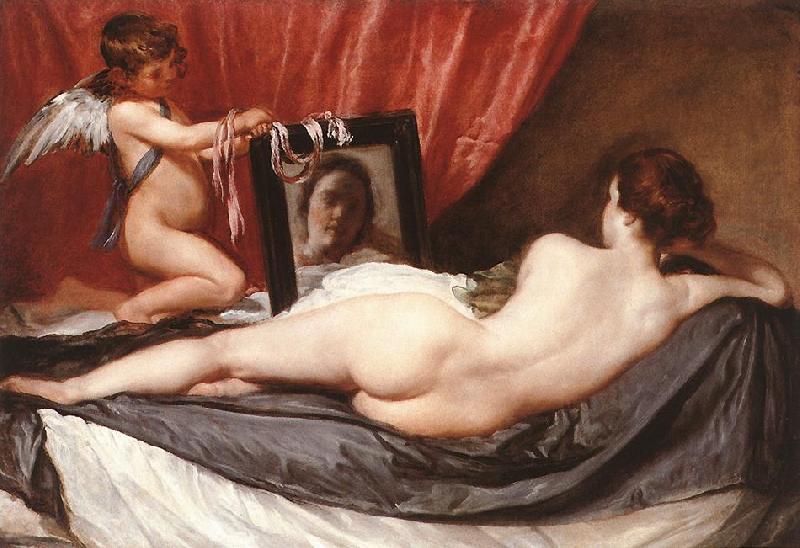  Venus at her Mirror (The Rokeby Venus) g
